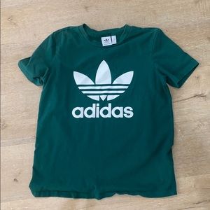 Adidas Forest Green Shirt - women’s size medium